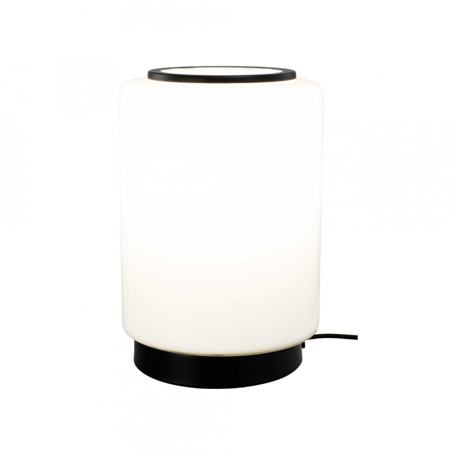 Lampe à poser en verre & métal, TEORA