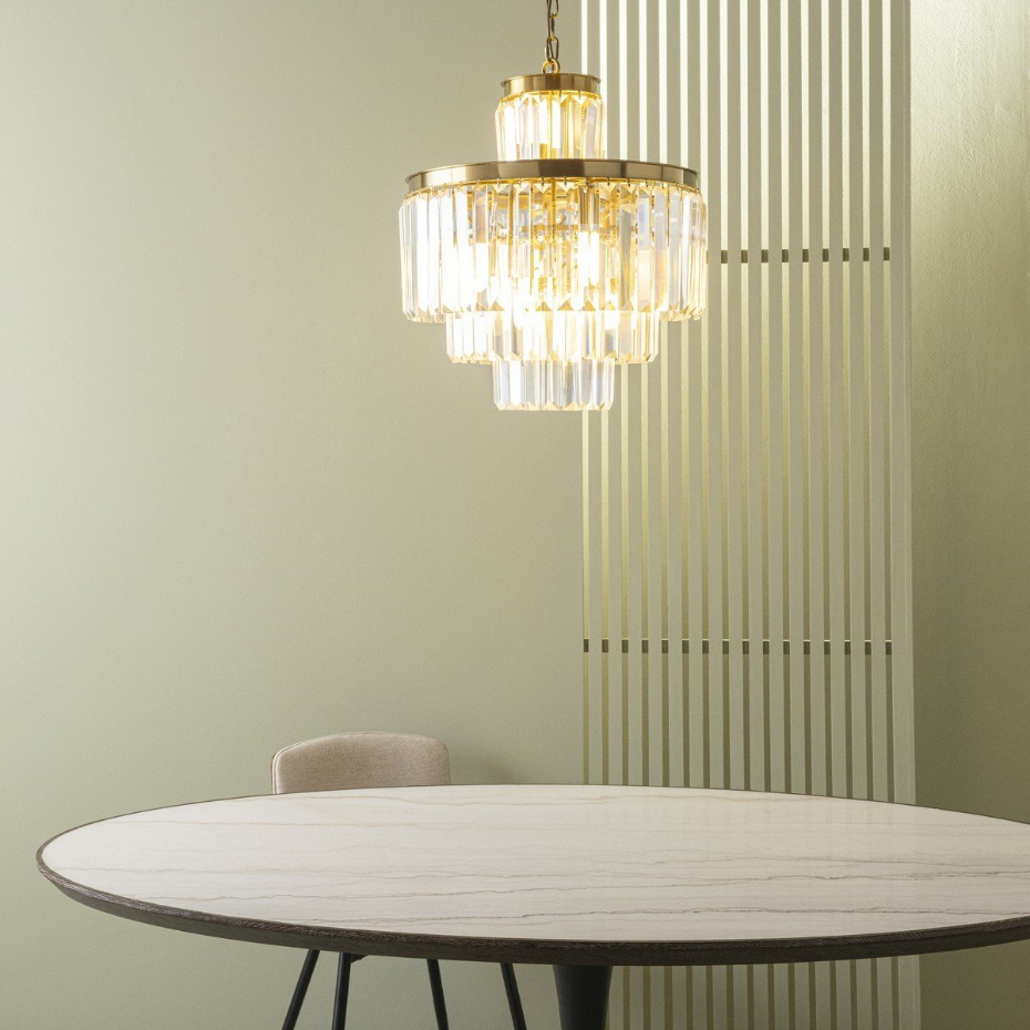 Lustre doré - FULGURANT