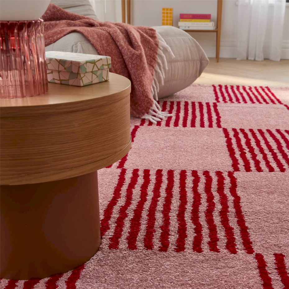 Tapis rectangulaire en polypropylène GROOVY
