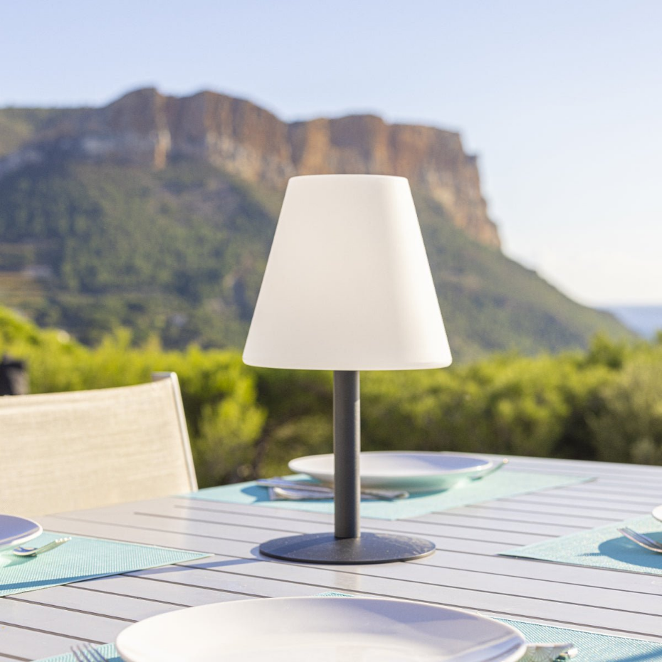 Lampe de table solaire multicolore STANDY MINI SOLAR RGB H36cm