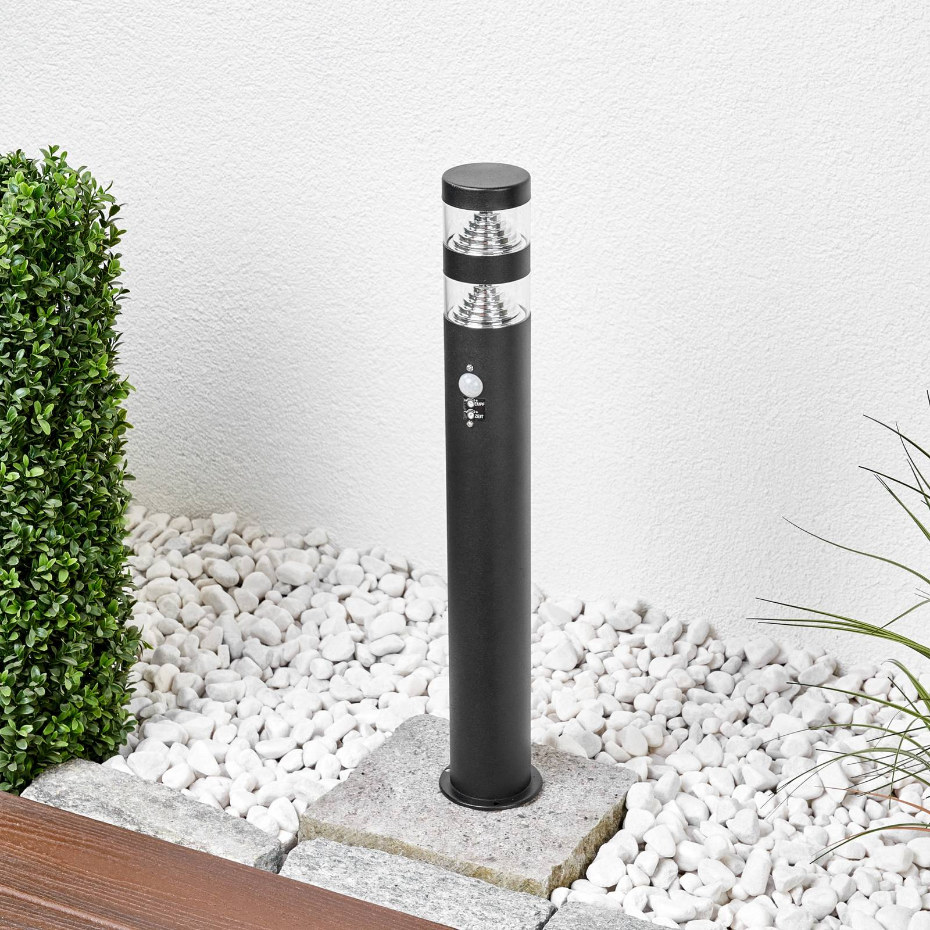 Luminaire extérieur en inox moderneLED