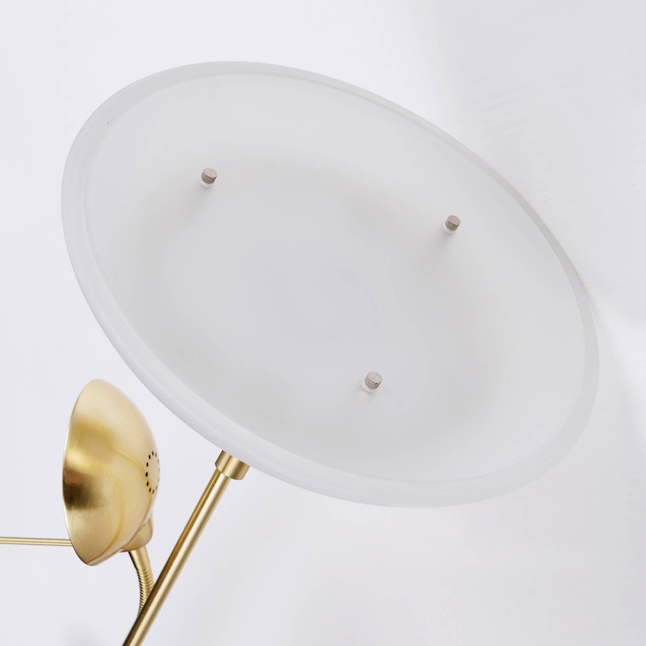 Lampadaire en métal moderneLED, Yveta
