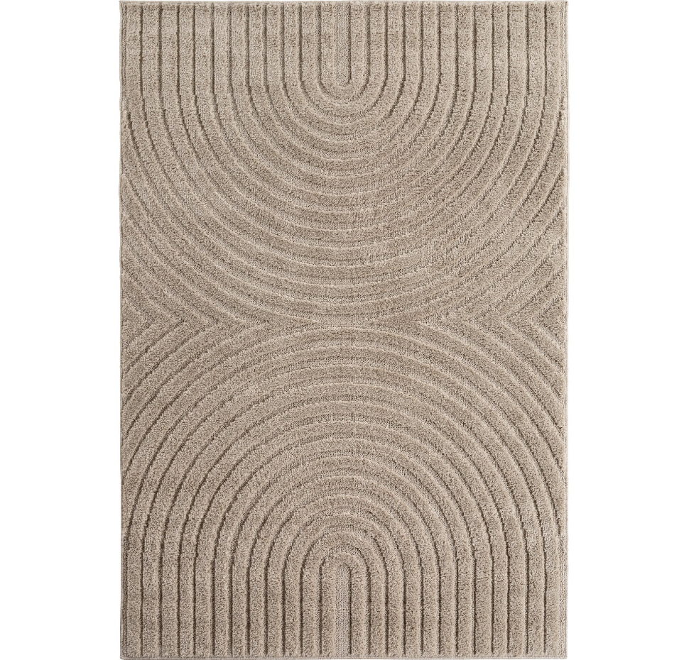 Tapis intérieur à relief motif demi arc TURIN