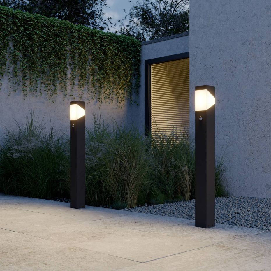 Luminaire extérieur en aluminium moderne
