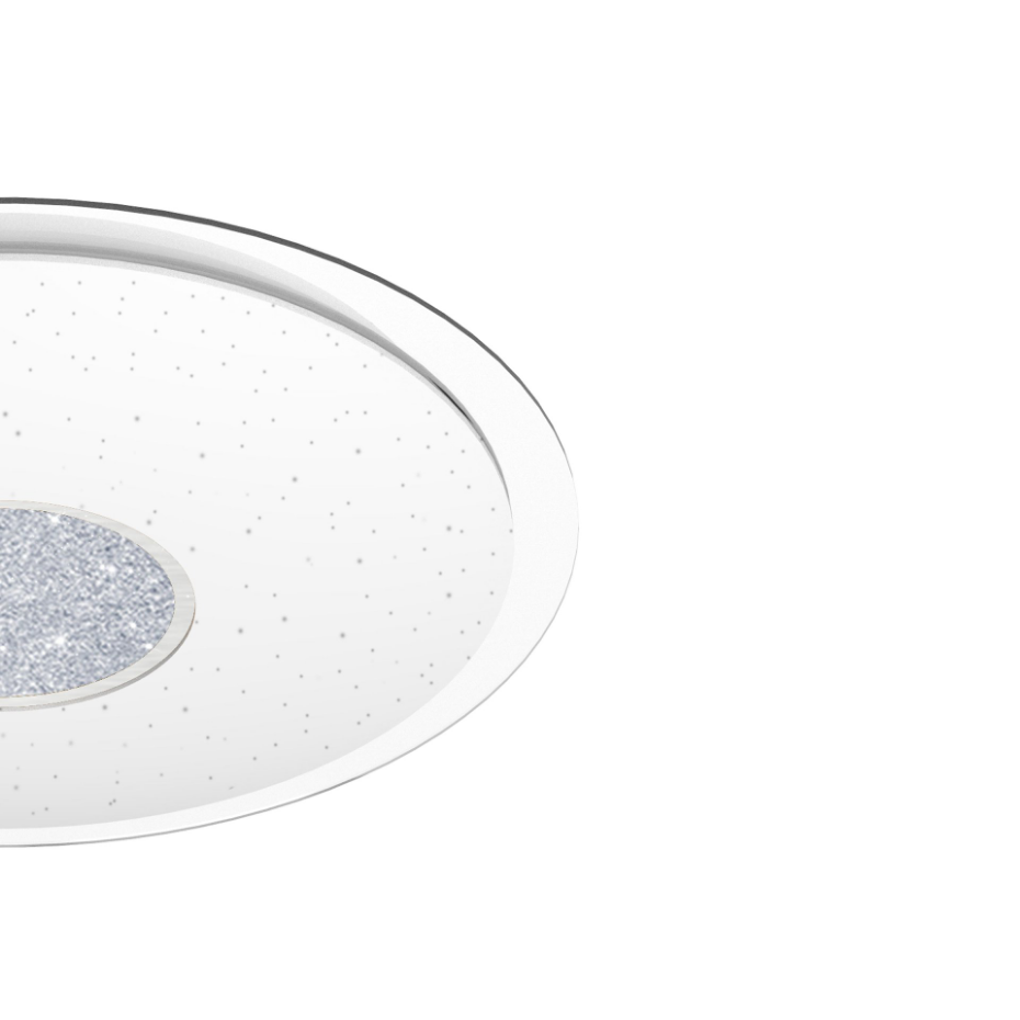 Plafonnier connecté LED avec enceinte, VZZINI ENKI