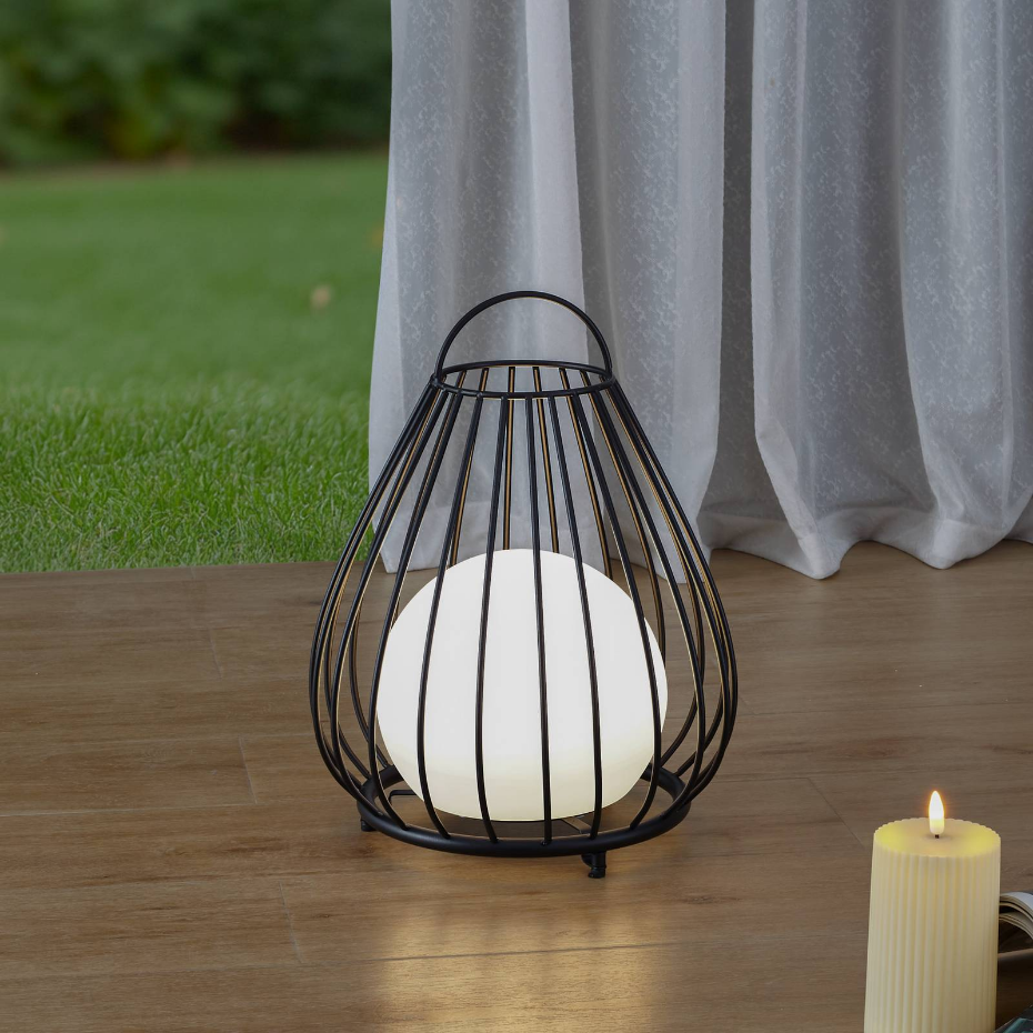 Lampe solaire extérieur en aluminiumLED