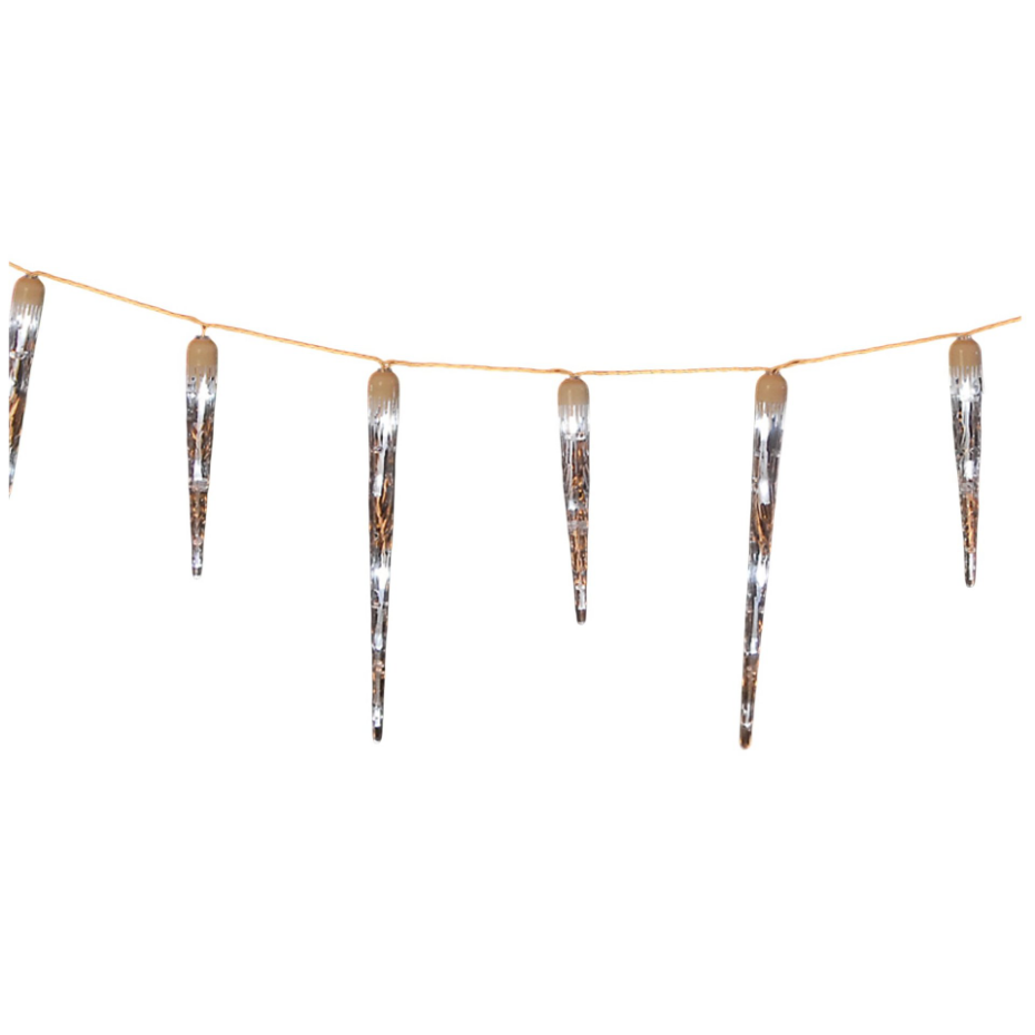 Guirlande 32 Stalactites 48 LED Blanches