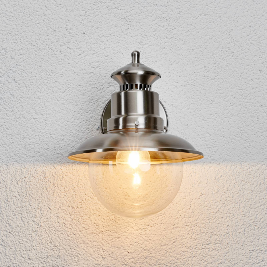 Applique extérieure en inox moderne