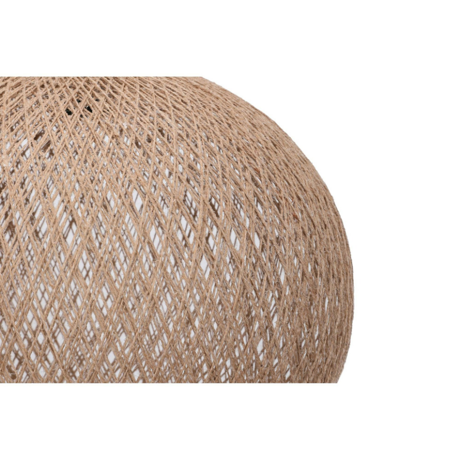Suspension bohème jute naturelle - forme boule, ø38 cm AROSA