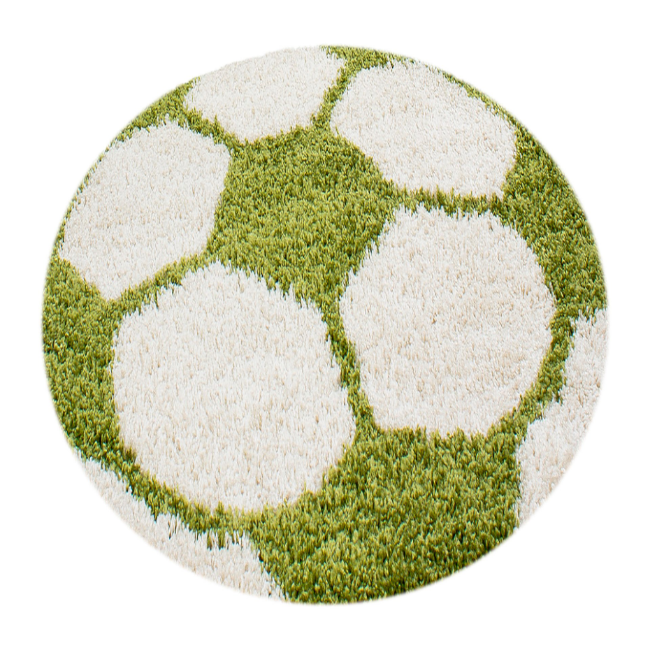 Tapis rond enfant motif ballon FUN