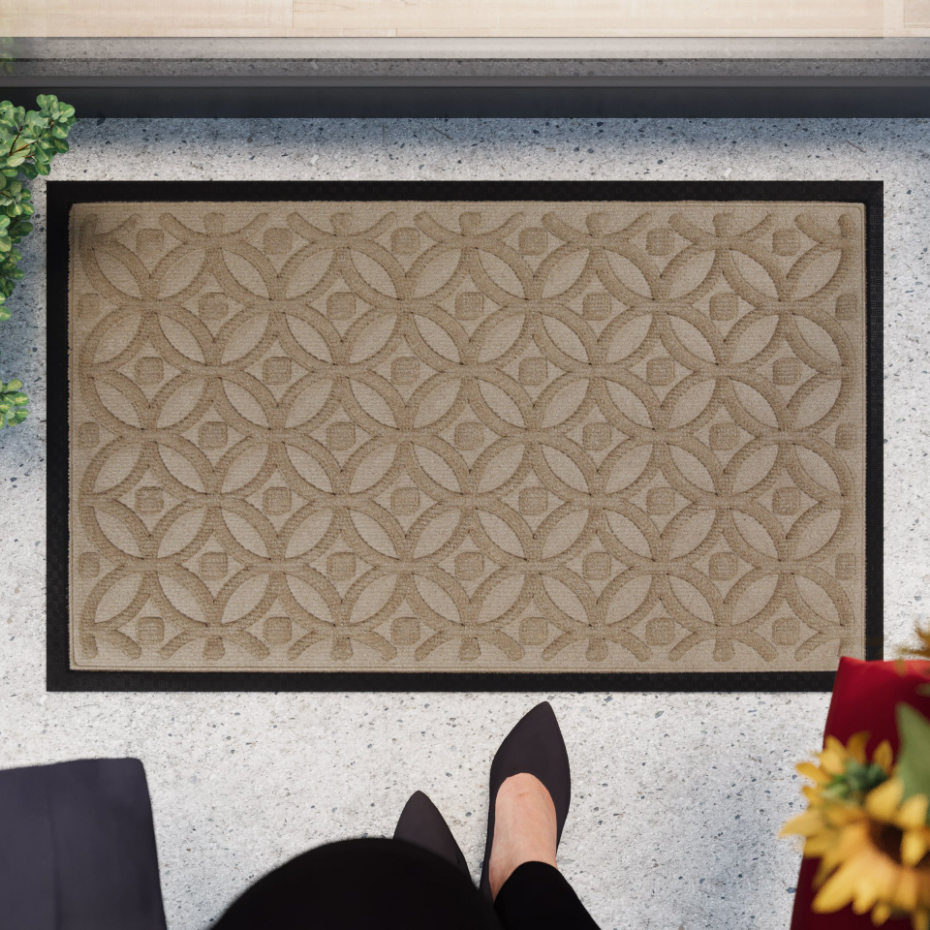Paillasson motif géométrique ,  Midnight Mosaic