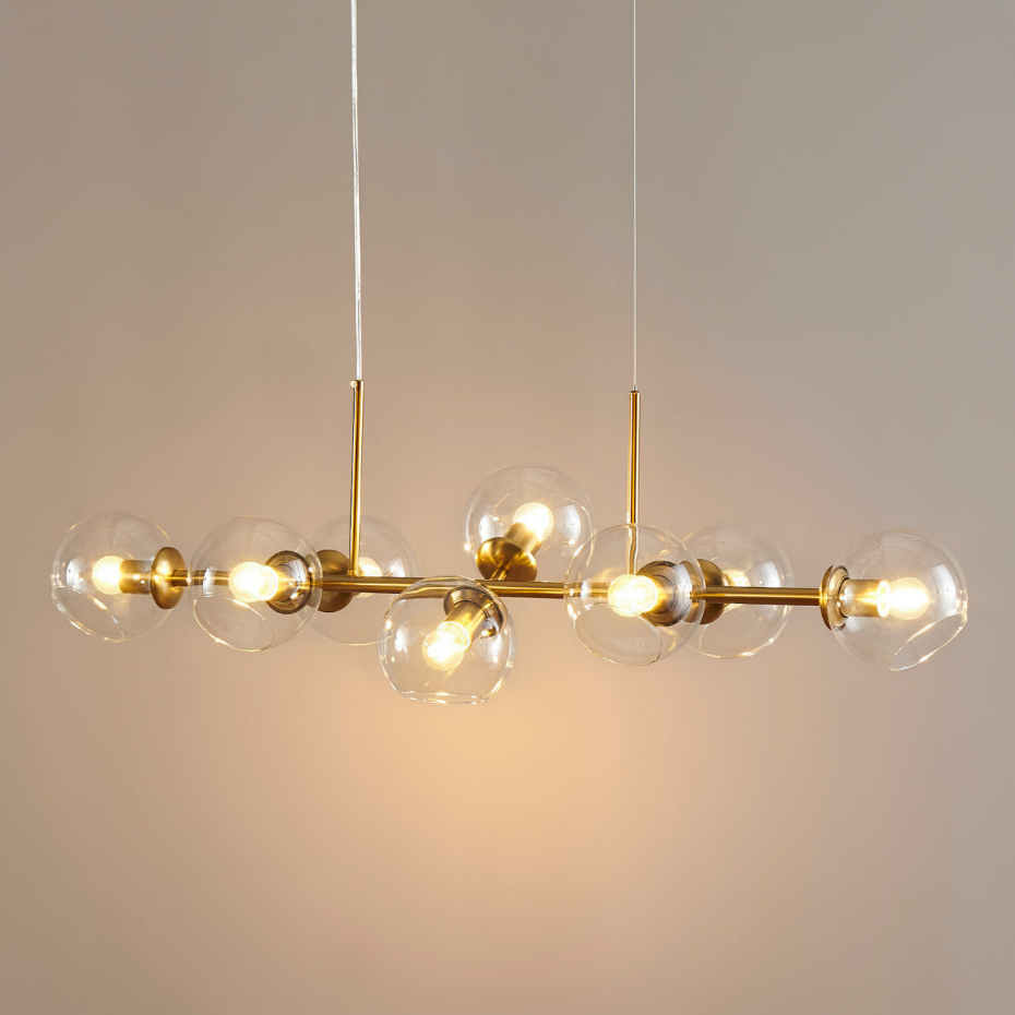 Majestueuse suspension en verre - CARLOTTA