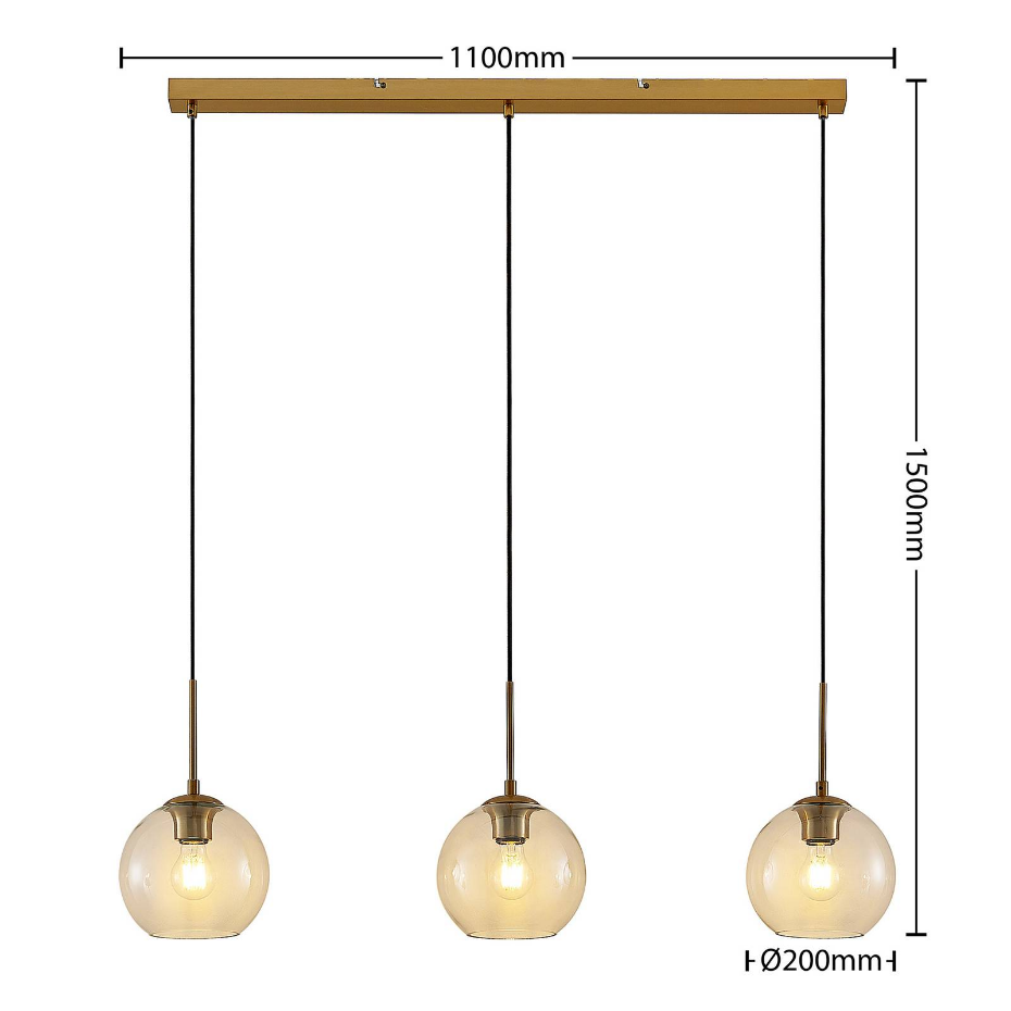 Suspension en métal moderne, Grady