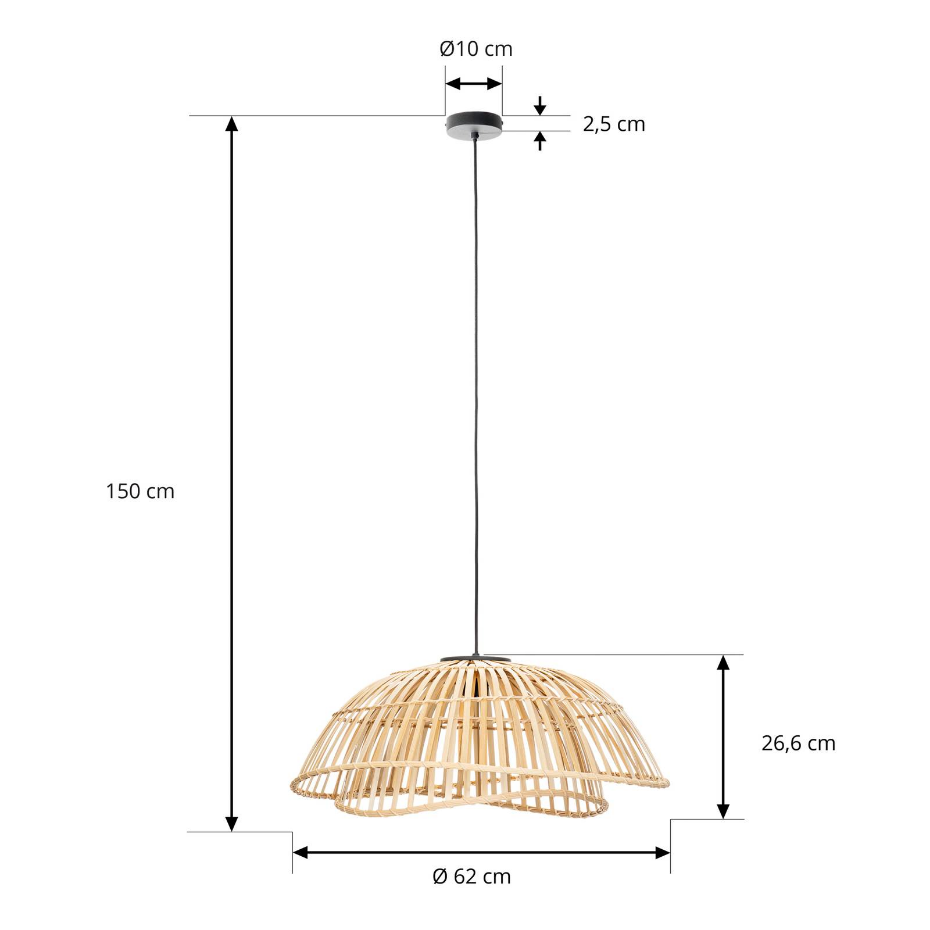 Suspension en bambou scandinave, Ilajus