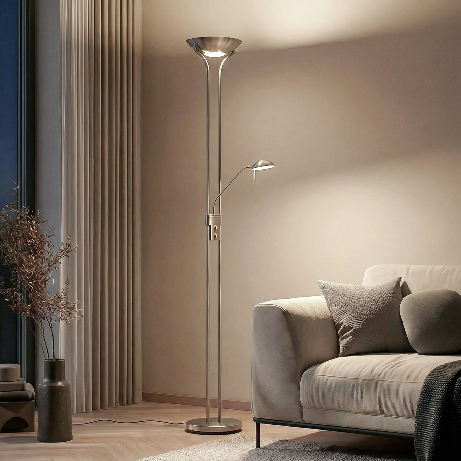 Lampadaire en métal moderneLED, Josefin