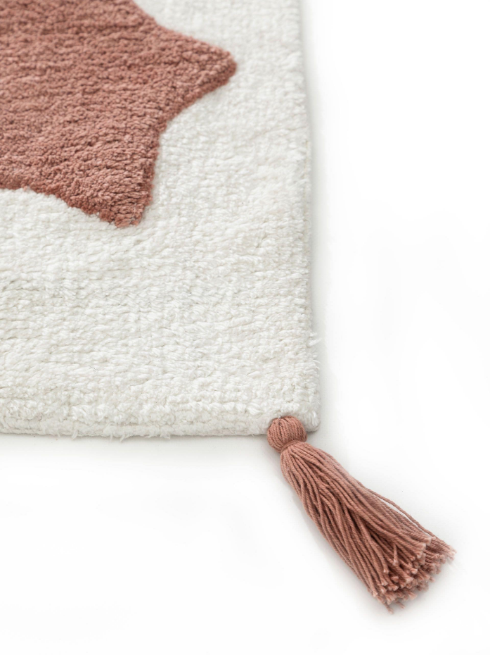 Tapis lavables pour enfants tufté main STARS