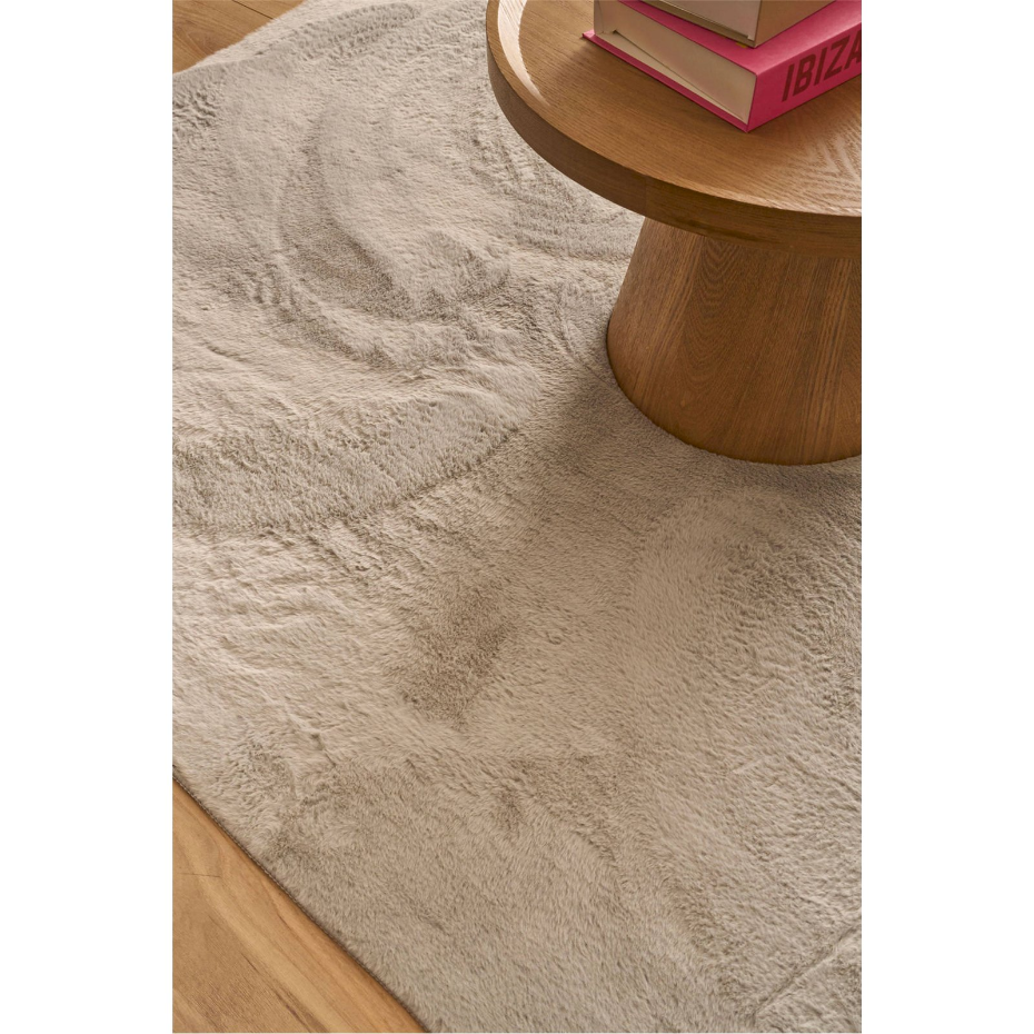 Tapis en polyester rectangulaire lavable nube