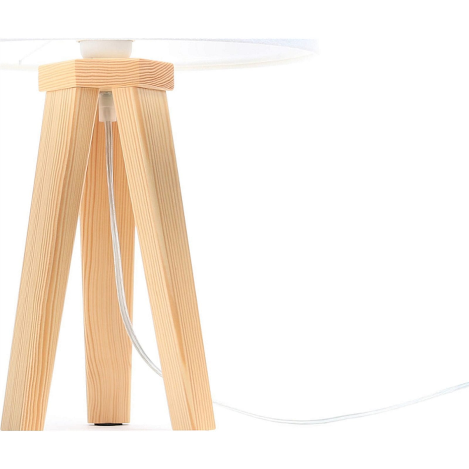Lampe de chevet en bois Classic