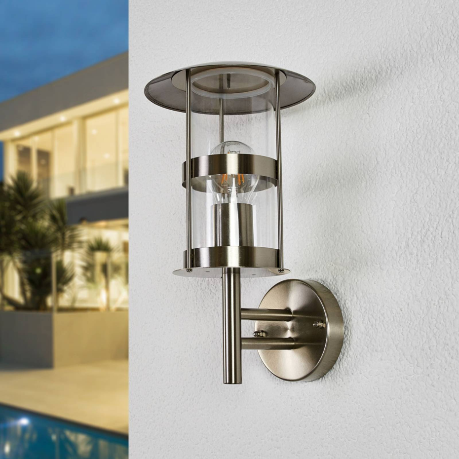 Applique extérieure en inox moderne, Noemi