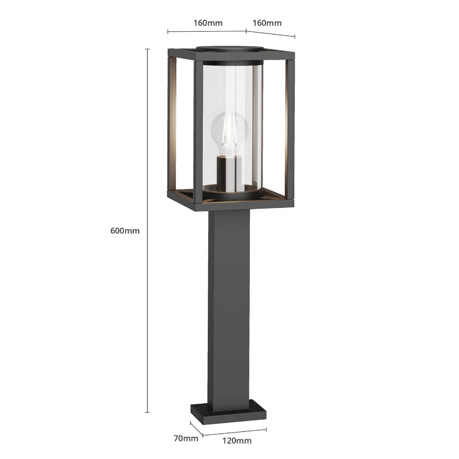 Luminaire extérieur en aluminium moderne