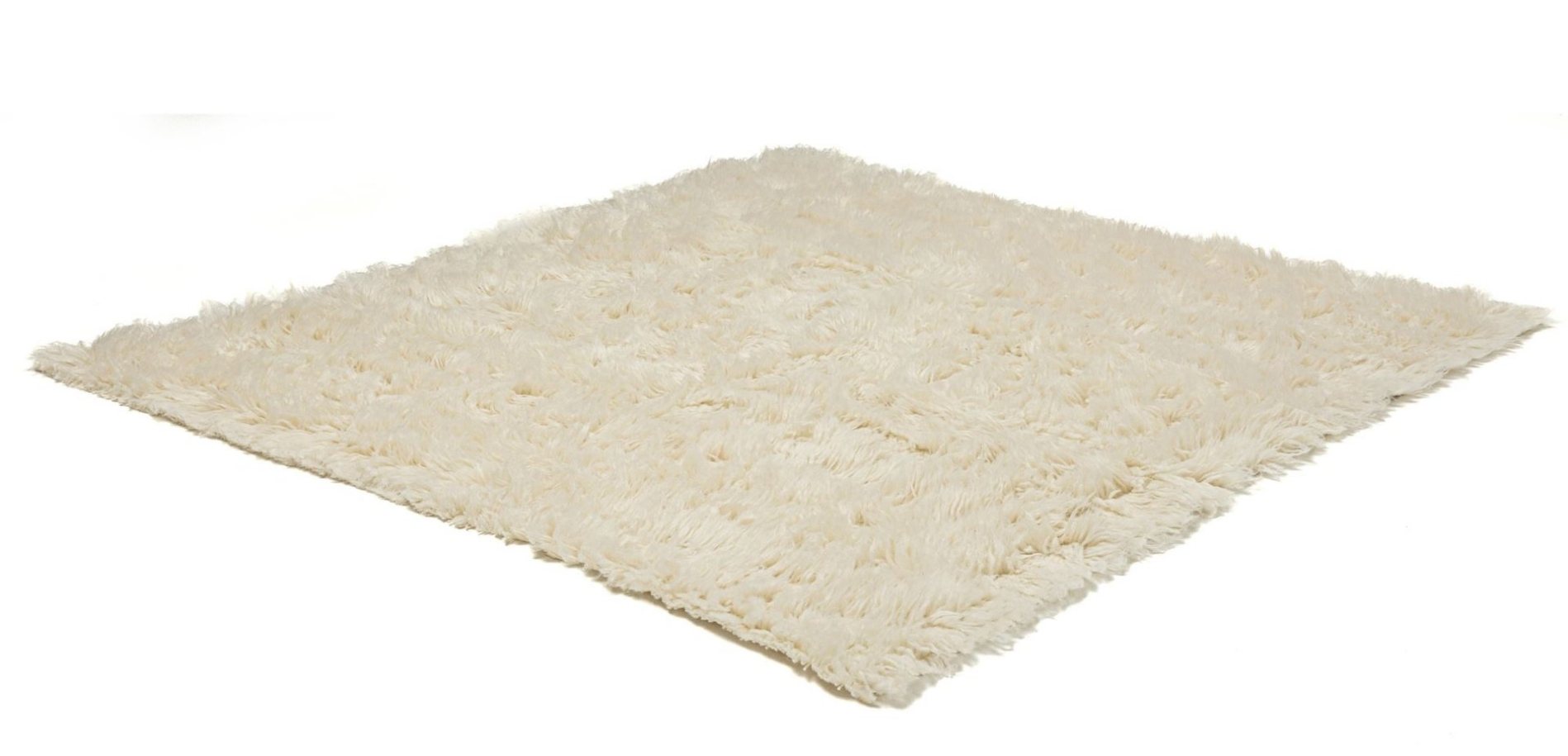 Tapis grec flokati original en laine tissé main - Flokos XXL