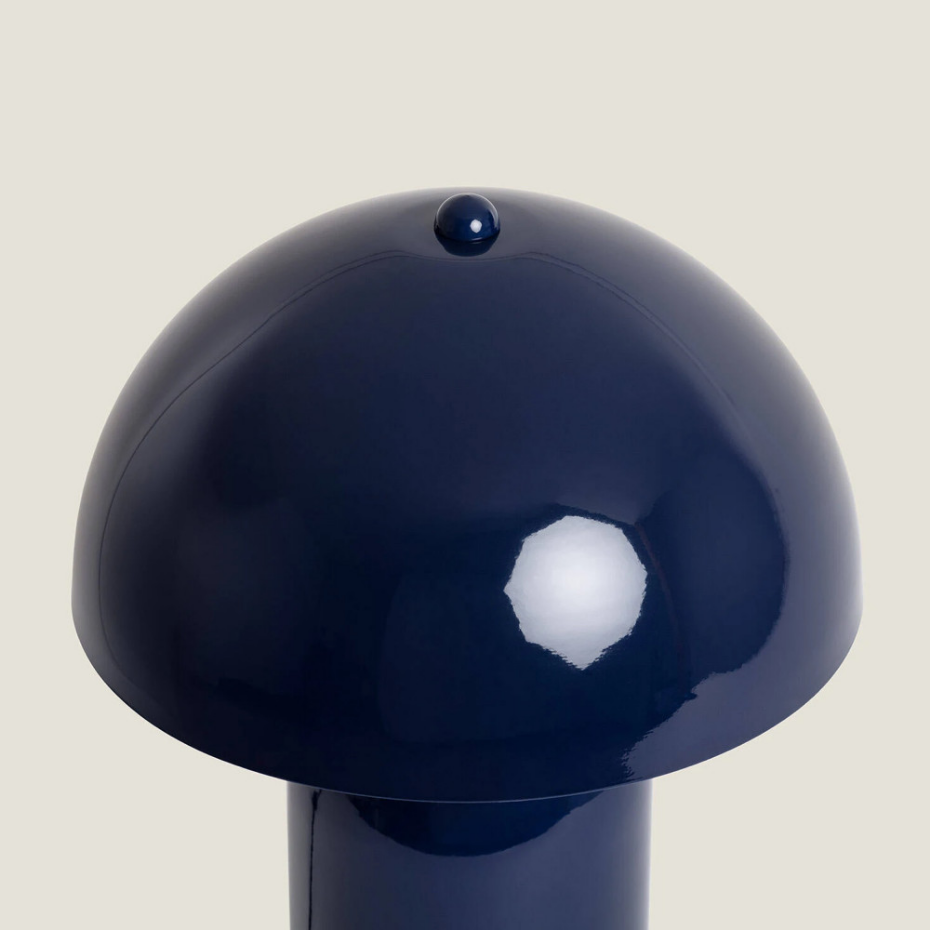 Lampe à poser champignon en métal- ARTO