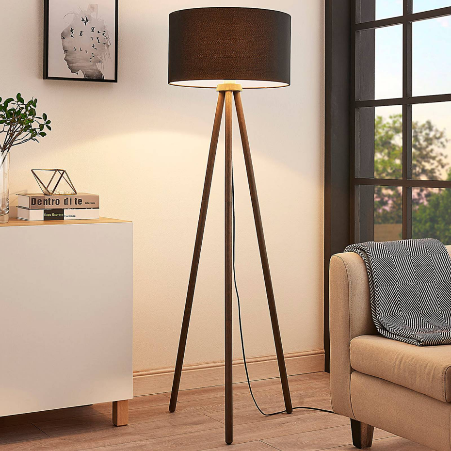 Lampadaire en bois scandinave, Majken