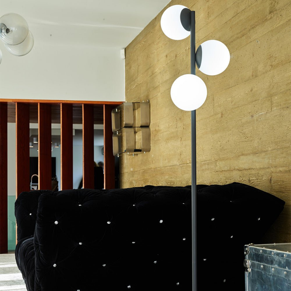 Lampadaire d'extérieur filaire GLOBY TREE E27 H175cm