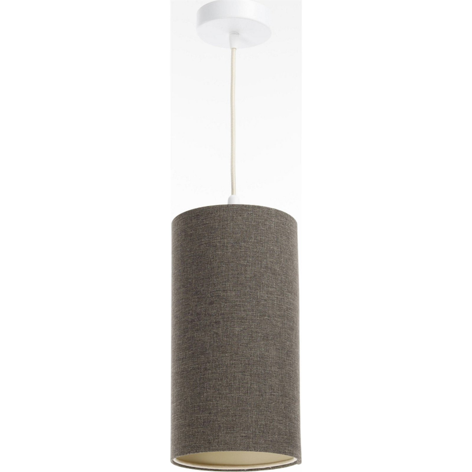 Suspension en lin rond Boho Elegant