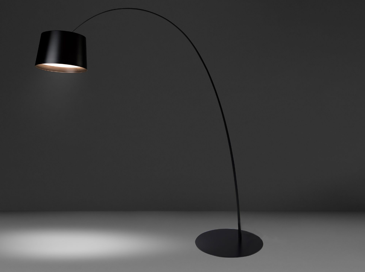 Lampadaire réglable en acier