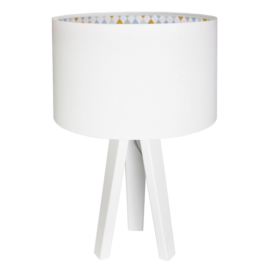Lampe de chevet en bois avec intérieur décoratif Kids