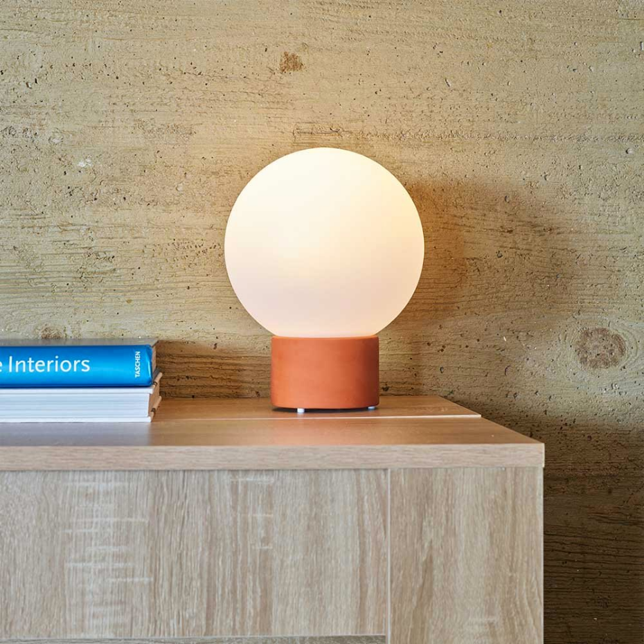 Lampe de table touch béton LED TERRA
