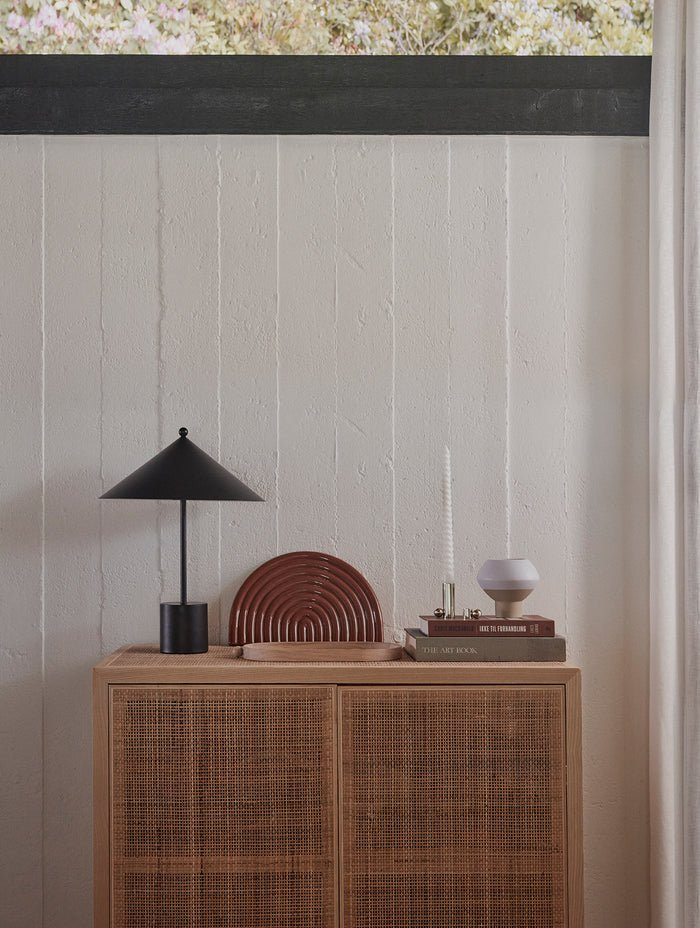 Lampe en métal avec abat-jour