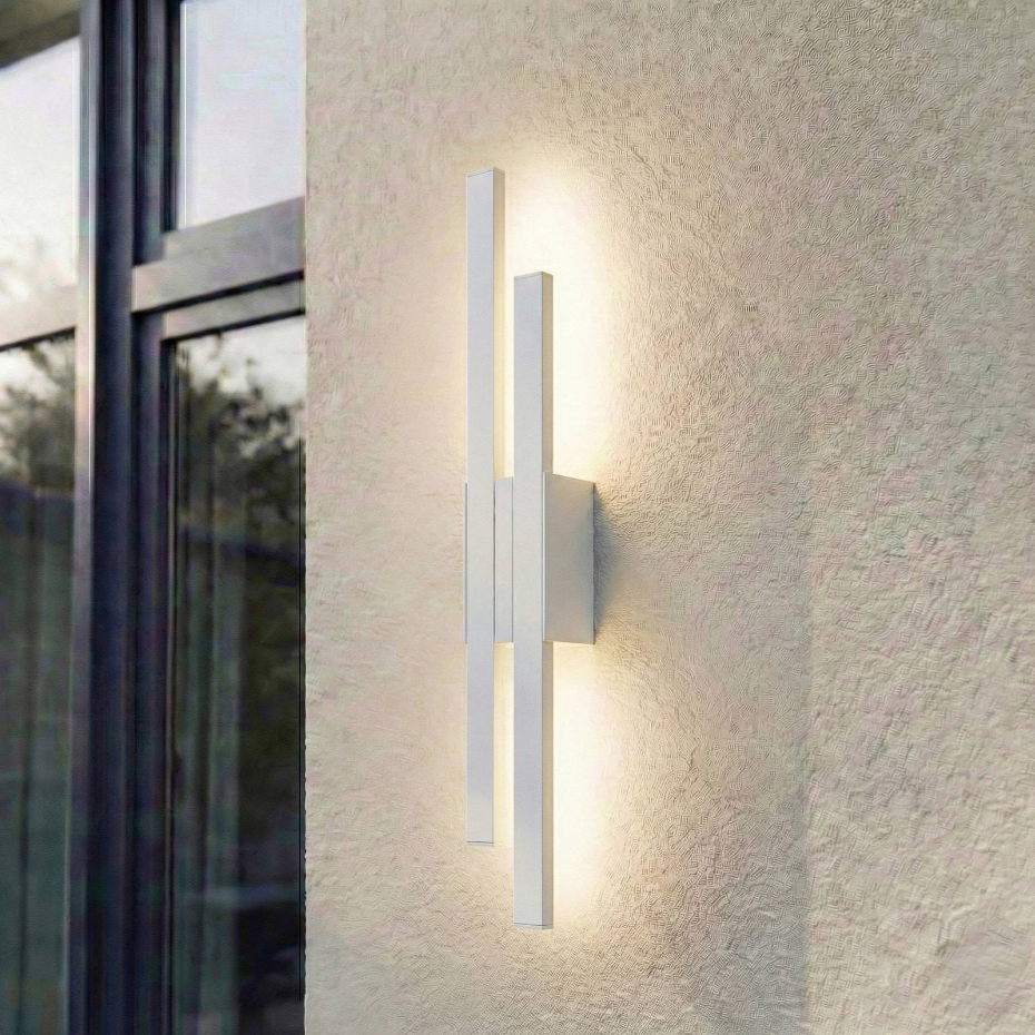 Applique extérieure en aluminium moderneLED