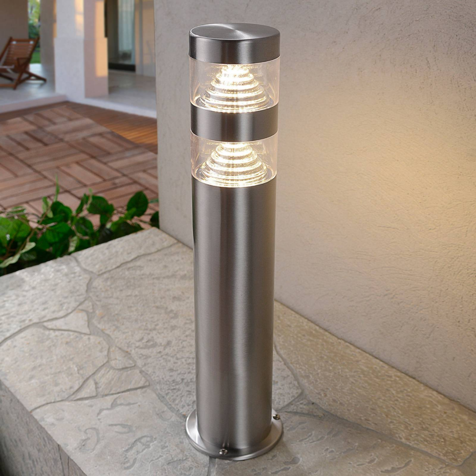 Luminaire extérieur en inox moderneLED