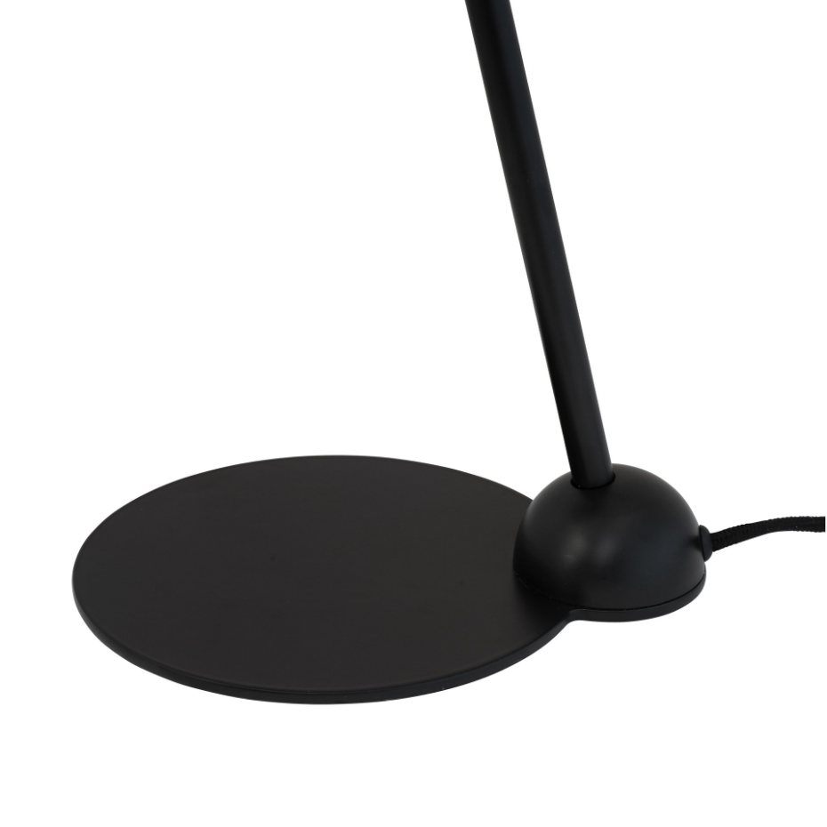Lampe à poser en métal noir LUDO