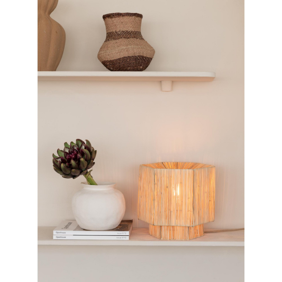 Lampe De Table Raphia PANAMA