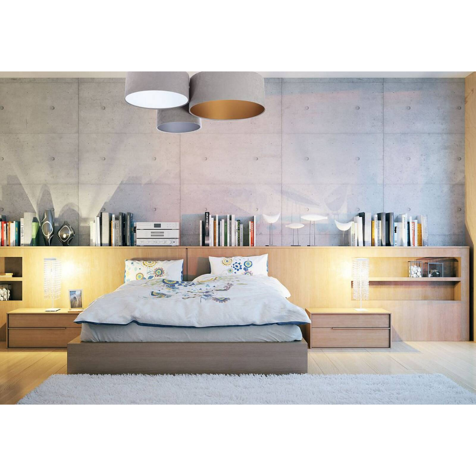 Plafonnier en tissu Trio
