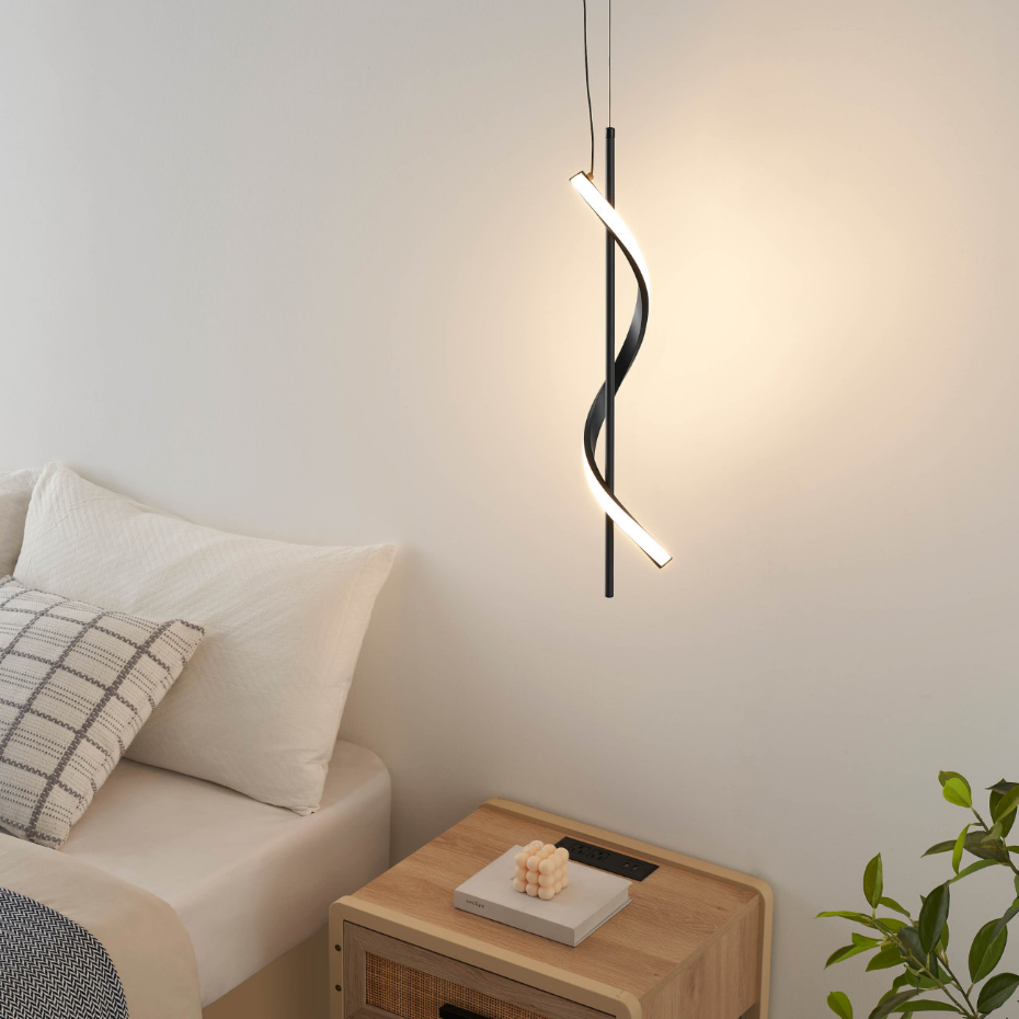 Suspension dimmable en spirale - LYBELLA