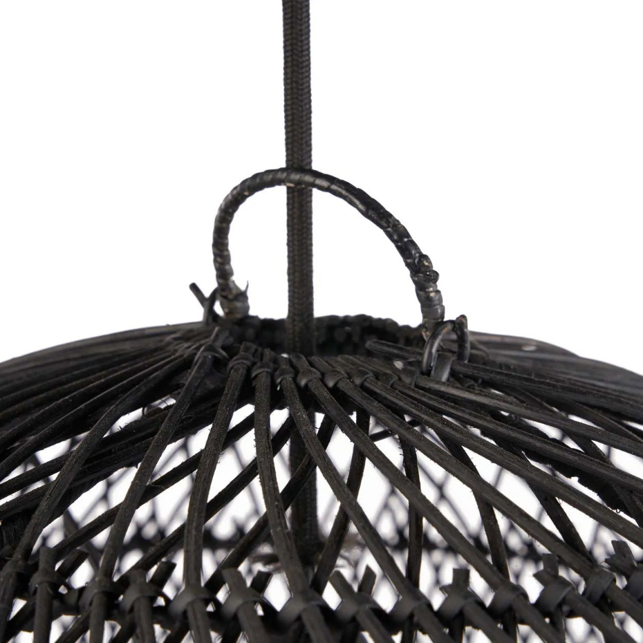 Suspension en rotin BUBBLE