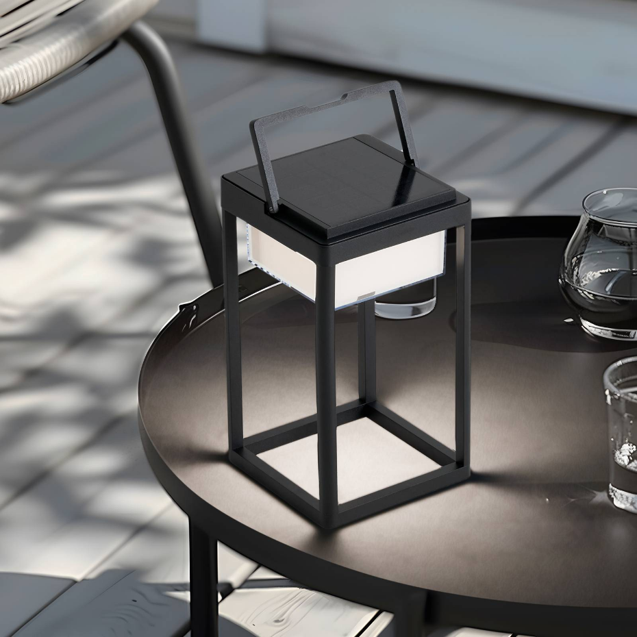 Lampe solaire en aluminium moderneLED