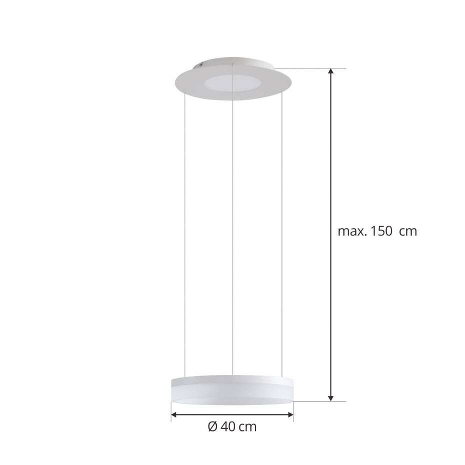 Suspension connectée  moderneLED, Squillo