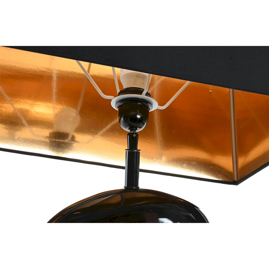 Lampe de chevet rectangulaire en acier Item Home India Lamps 1c25