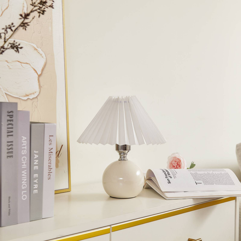 Lampe à poser en céramique scandinave
