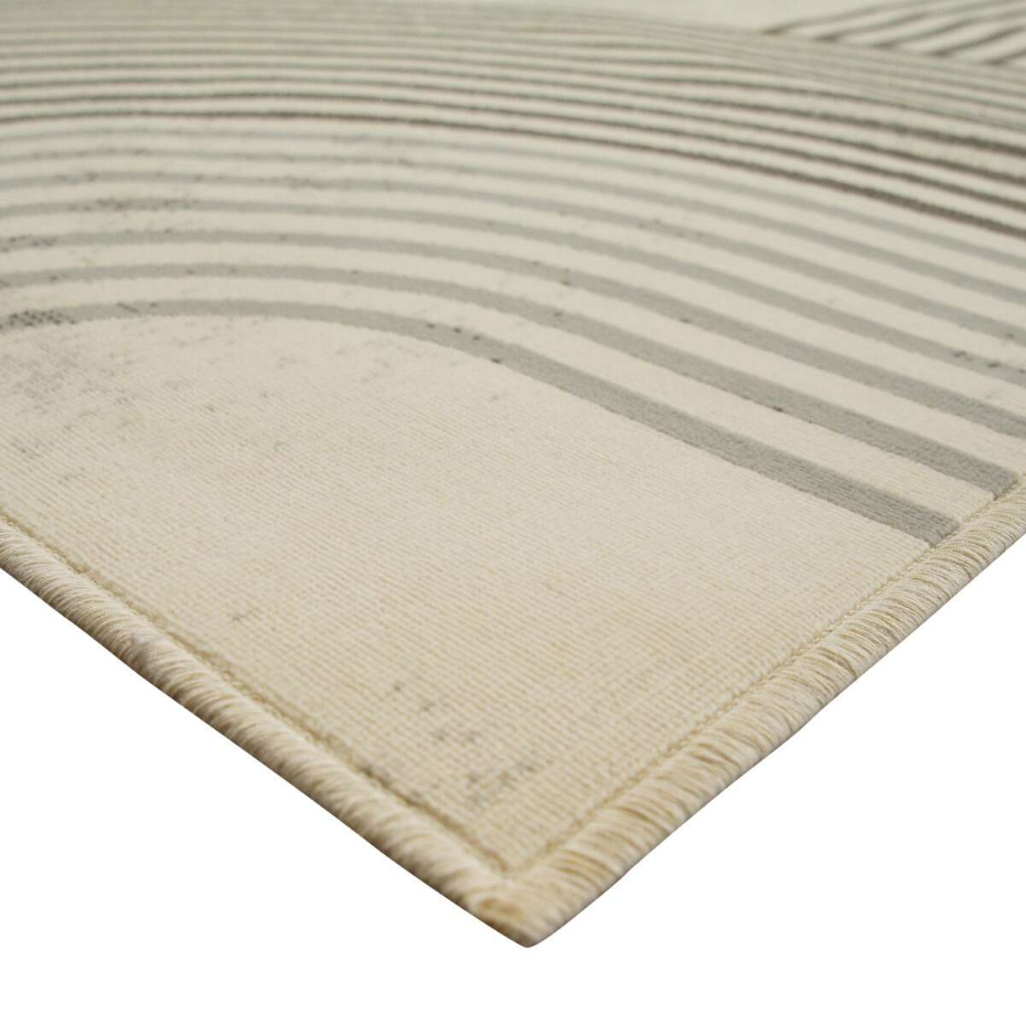 Tapis salon scandinave moderne géométrique HAPPY