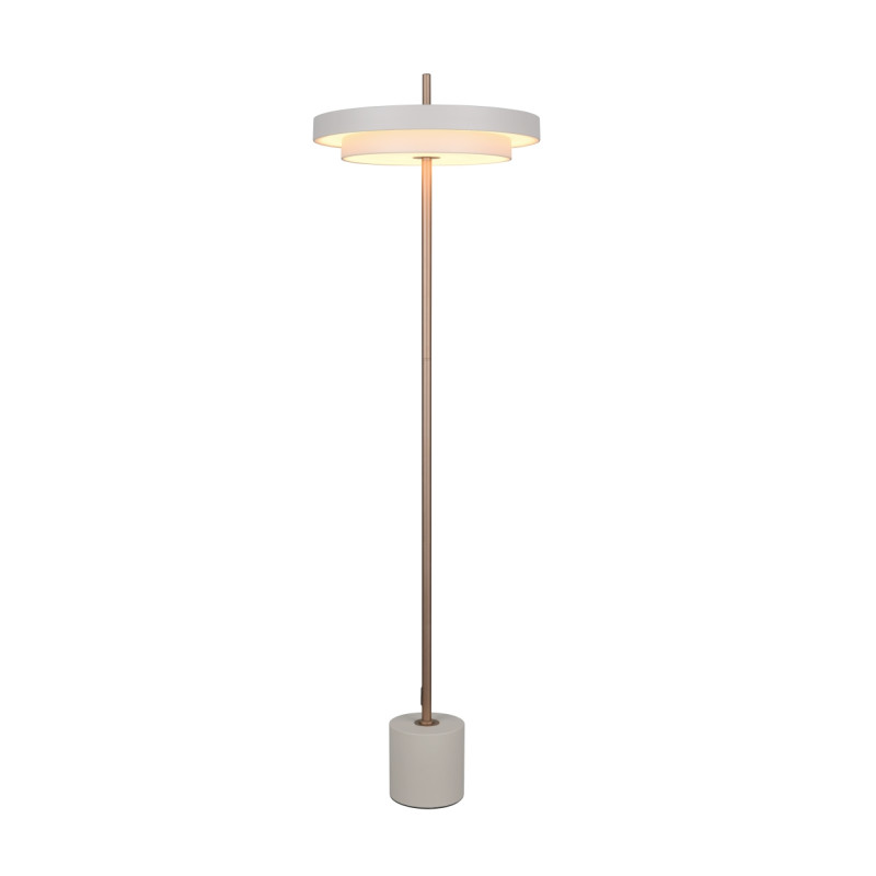 Lampadaire design en métal vintage, KEATON