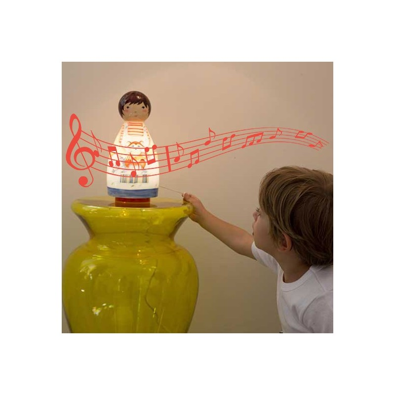 Lampe De Chevet Enfant Led Musicale Raton