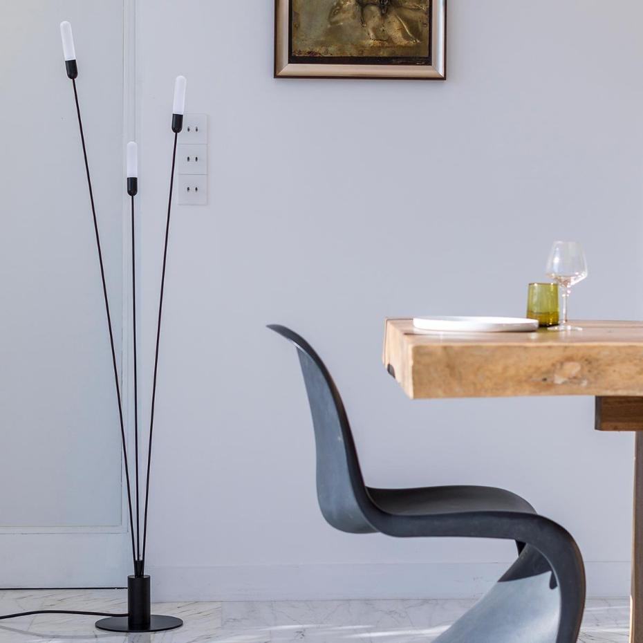 Lampadaire d'extérieur filaire REEDS LED H156cm