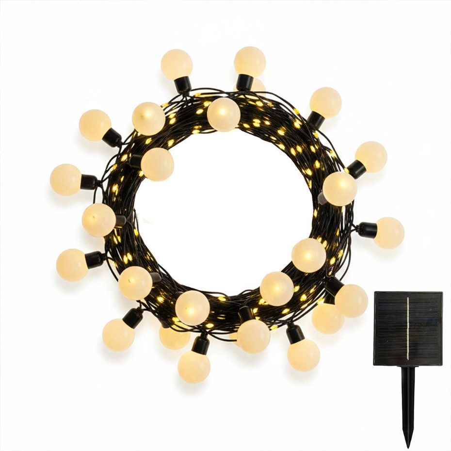 Guirlande solaire globe micro BILLY 14M