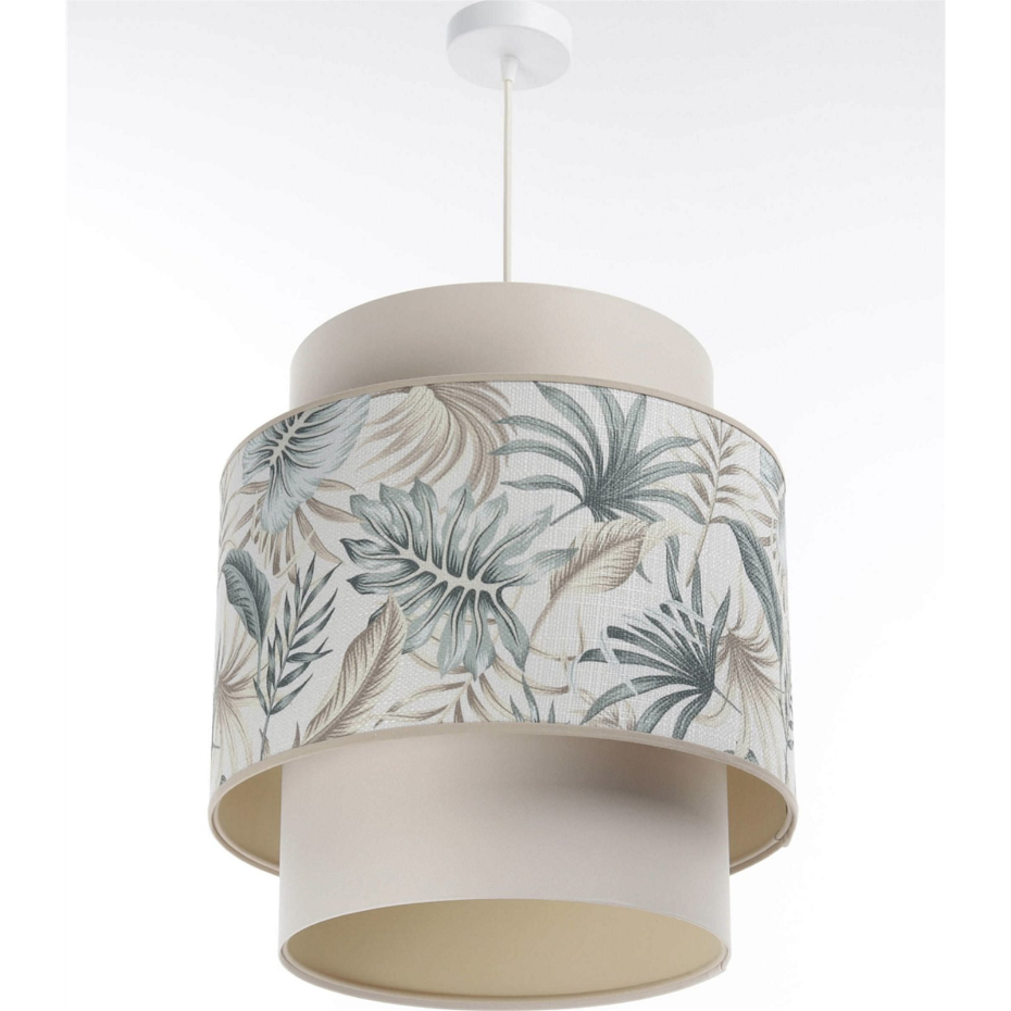 Suspension extérieure en tissu motif fleuri Doblo